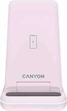 Juhtmevaba laadija Canyon WS-304, 15W, 3in1, Iced roosa