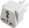 Laadimisadapter Reach USA/UK/CN-EUR, valge