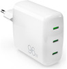 Seinalaadija Puro MiniPro Gan Wall Charger, 96 W, 3xUSB-C, valge