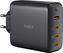 Seinalaadija Aukey PA-B7S, 1xUSB-A, 3xUSB-C, 100W, must