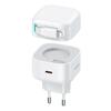 Laadija juhtmega Usams CC209TC02, 1xUSB-C, 35W, valge