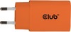 Seinalaadija Club 3D CAC-3023, USB-C, 30 W, oranž, 2 tk