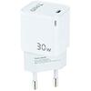 Seinalaadija TooQ AATCAT0343, USB-C PD 30W, valge