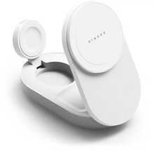 Juhtmevaba laadija Ringke QI2.2 3in1 Magnetic MagSafe, 25 W, valge