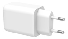Seinalaadija Deltaco USBC-GAN05, 67 W, USB-C, valge