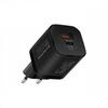 Adapter Promate PowerPort-33, 33W, USB-C PD, USB-A