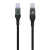 USB-C kaabel Fixed FIXDD-CC12-BK, 1.2m, 100W, PD tugi