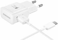 Laadija Samsung EP-TA20EWECGWW, USB-C, 2A
