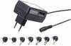 Universaalne adapter Energenie EG-MC-008 / Gembird EG-MC-008, 12 W, 3-12 V, must