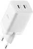 Seinalaadija Allity ATC-01-45WCC, 2xUSB-C, 45W, valge