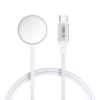 Induktsioonlaadija Tech-Protect UltraBoost USB-C, Apple Watch, 1 m, valge