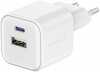 Reisilaadija Swissten Travel GaN, USB-C 20W, USB-A 18W