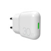 Seinalaadija Puro GaN SLIMPRO 30W, USB-C, valge