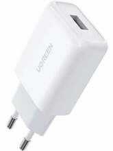 Laadija Ugreen CD122, USB-A, Quick Charge 3.0, 18W, valge