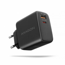 Seinalaadija Axagon ACU-PQ45, 45 W, 2x porti (USB-A + USB-C), must