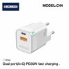 Reisilaadija Jellico C44 Mini, 30 W, valge
