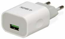 Laadija Ibox ILUC35W C-35, 1A, valge