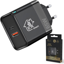 Laadija Extralink Smart Life 65W, USB-C + USB-A