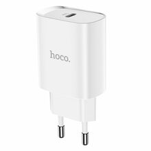 Seinalaadija Hoco N14, USB-C, PD, 20 W, valge