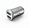 Autolaadija Swissten SW-CCH-ME.4.8A, 2x USB, 4.8A, hõbe