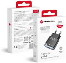 Reisilaadija Forcell F-Energy GaN III B135101-E, 35 W, USB-C + USB-A, must