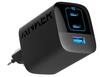 Seinalaadija Anker 336 A2674G11, 67W, 1A/2C, must