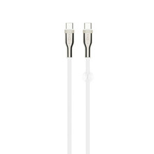 Punutud kaabel USB-C/USB-C Fixed FIXDB-CC2-WH, 2m, 100W
