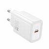 Laadija Hoco N62, 1xUSB-C, 30W, valge