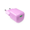 Seinalaadija Puro Elektrik 20W GaN USB-C, roosa