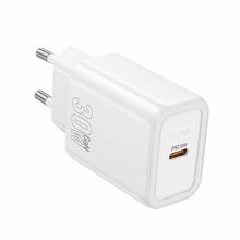 Laadija Hoco N62, 1xUSB-C, 30W, valge
