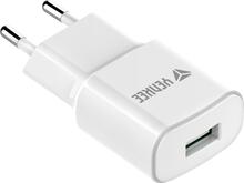 Laadija Yenkee YAC 2023WH QC3.0, USB, 18 W, valge