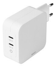 Seinalaadija Deltaco USBC-GAN03, 100 W, 2x USB-C PD