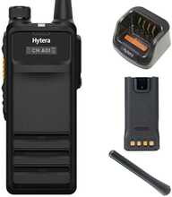 Raadiosaatja Hytera HP705G DMR+analog, UHF 350-470 MHz, 2400 mAh, GPS, BT V 5.0 BLE+EDR, IP68