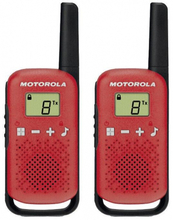 Raadiosaatja Motorola Talkabout T42, punane, 2 tk