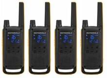 Raadiosaatja Motorola Talkabout T82 Extreme, 4 tk, must/oranž