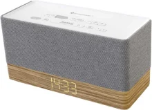 Raadioäratuskell Soundmaster UR630WE, hall/valge