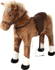 Mänguhobune BabyTrold Felix 20-43FE, pruun, 76 cm