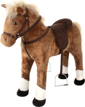 Mänguhobune BabyTrold Felix 20-43FE, pruun, 76 cm