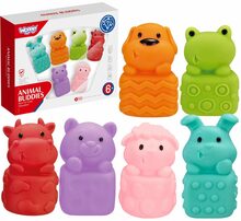 Pehmete loomade komplekt Woopie 47498, 6 tk