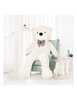 Suur plüüskaru Teddyway Popo, valge, 200 cm