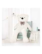 Suur plüüskaru Teddyway Popo, valge, 200 cm