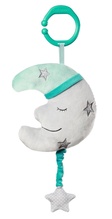 Vankrilelu meloodiaga BabyOno Happy Moon Musical, sinine/valge