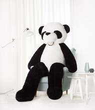 Suur pehme mänguasi panda Teddyway, valge, 200 cm