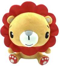 Pehme mänguasi lõvi Epee Lion CFFD1002, punane/kollane, 20 cm
