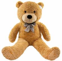 Suur pehme kaisukaru Teddyway Popo, tumepruun, 100 cm