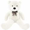 Suur pehme kaisukaru Teddyway Popo, valge, 130 cm