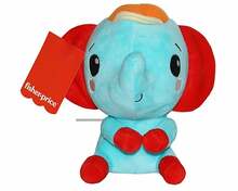 Pehme mänguasi elevant Epee Elephant CFFD1000, sinine/punane, 20 cm