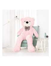 Suur pehme kaisukaru Teddyway Popo, roosa, 200 cm