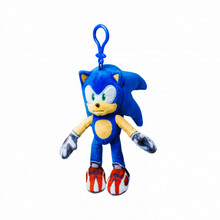 Kinnitatav plüüšmänguasi Sonic, 15 cm