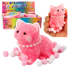 Kaisuloom kassipoeg Lean Toys, roosa, 8 cm